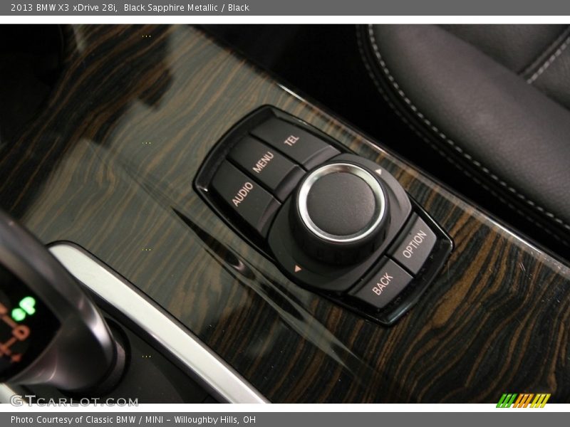 Black Sapphire Metallic / Black 2013 BMW X3 xDrive 28i