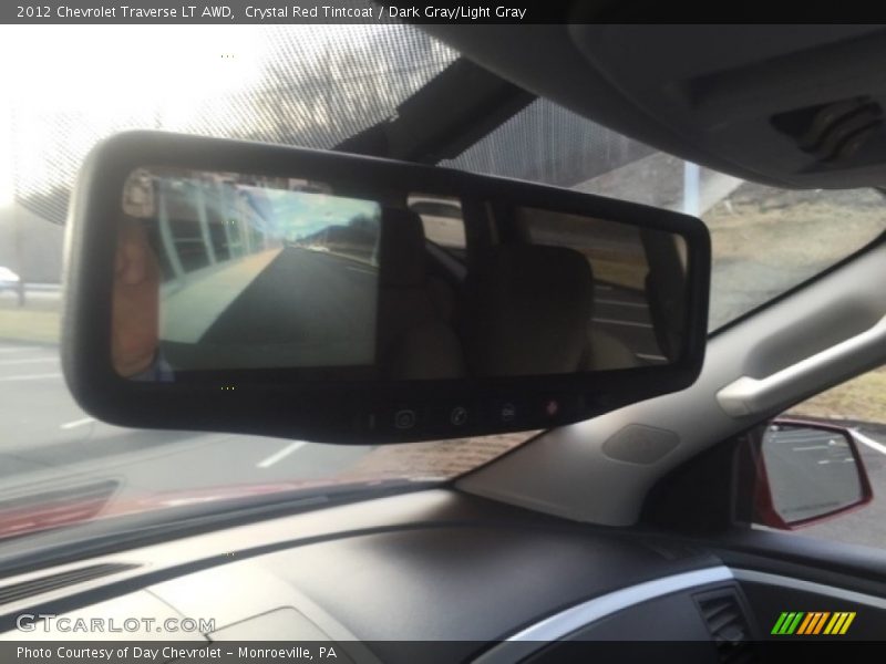 Crystal Red Tintcoat / Dark Gray/Light Gray 2012 Chevrolet Traverse LT AWD