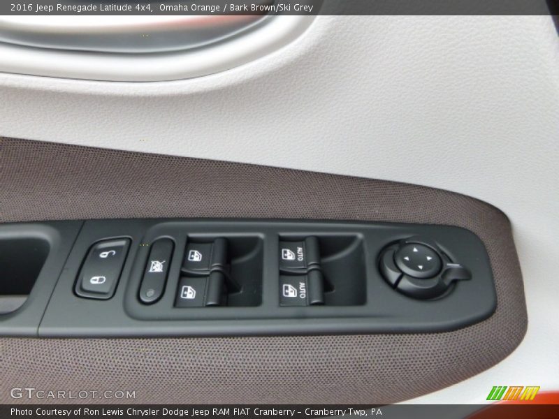 Omaha Orange / Bark Brown/Ski Grey 2016 Jeep Renegade Latitude 4x4