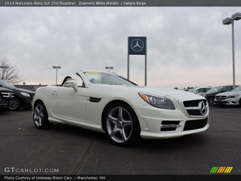 Front 3/4 View of 2014 SLK 250 Roadster