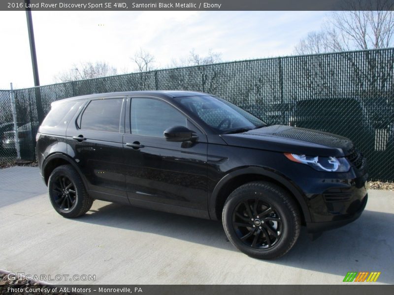 Santorini Black Metallic / Ebony 2016 Land Rover Discovery Sport SE 4WD