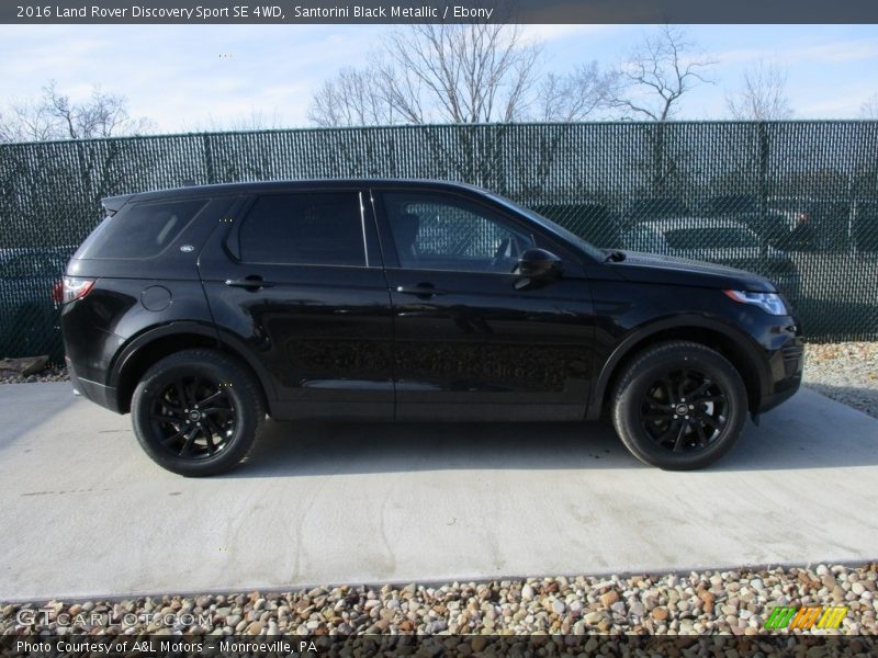 Santorini Black Metallic / Ebony 2016 Land Rover Discovery Sport SE 4WD