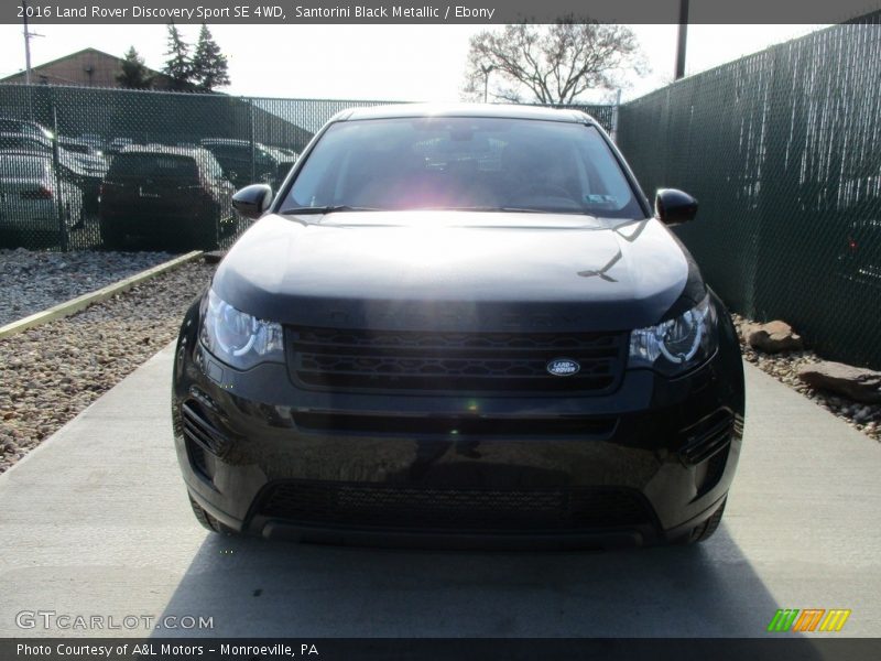 Santorini Black Metallic / Ebony 2016 Land Rover Discovery Sport SE 4WD