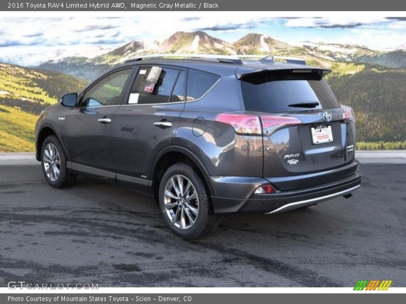 Magnetic Gray Metallic / Black 2016 Toyota RAV4 Limited Hybrid AWD