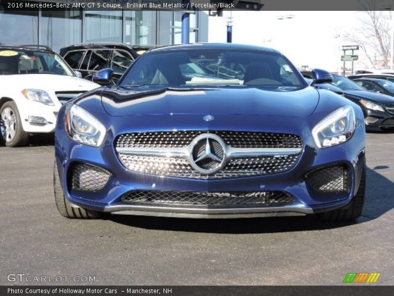  2016 AMG GT S Coupe Brilliant Blue Metallic