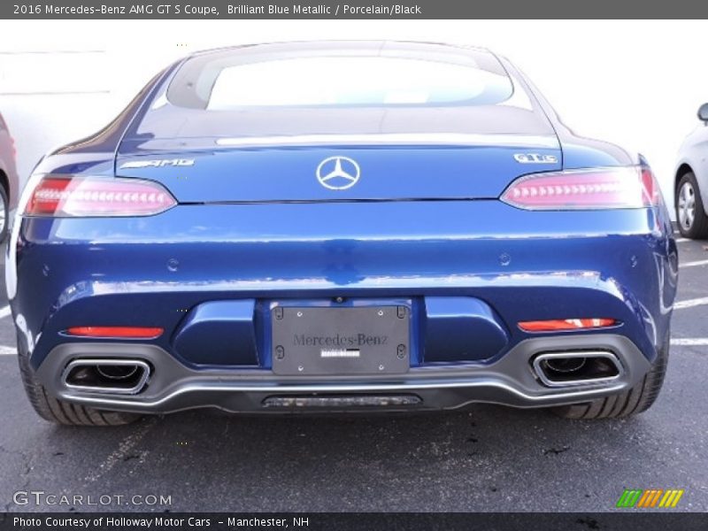  2016 AMG GT S Coupe Brilliant Blue Metallic