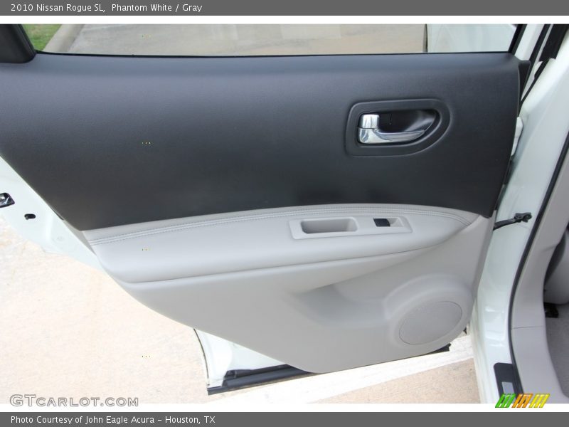 Phantom White / Gray 2010 Nissan Rogue SL
