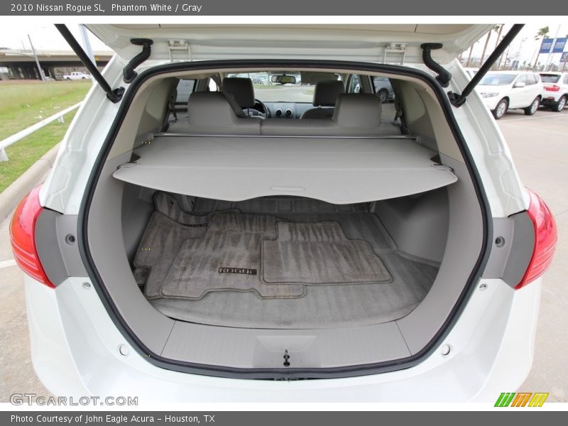 Phantom White / Gray 2010 Nissan Rogue SL