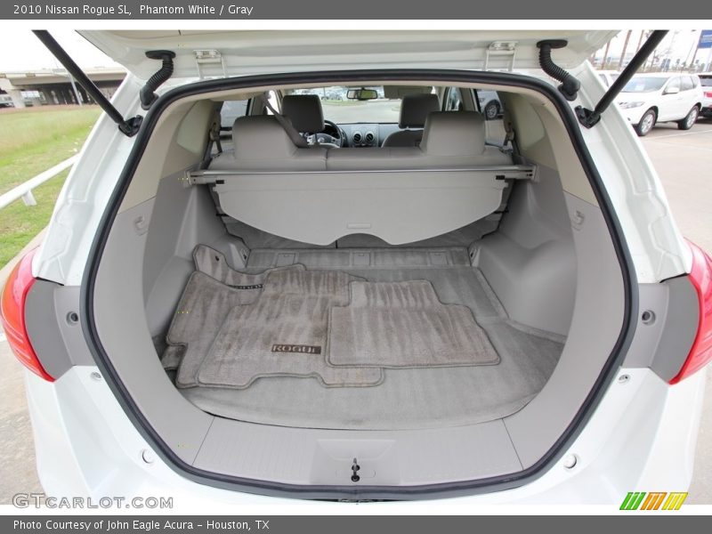 Phantom White / Gray 2010 Nissan Rogue SL