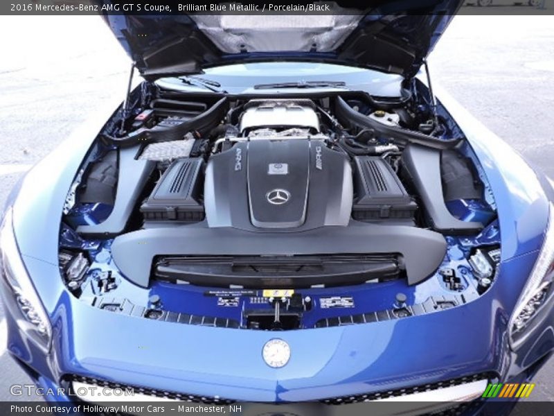  2016 AMG GT S Coupe Engine - 4.0 Liter AMG Twin-Turbocharged DOHC 32-Valve VVT V8