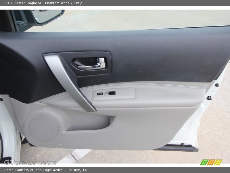 Phantom White / Gray 2010 Nissan Rogue SL