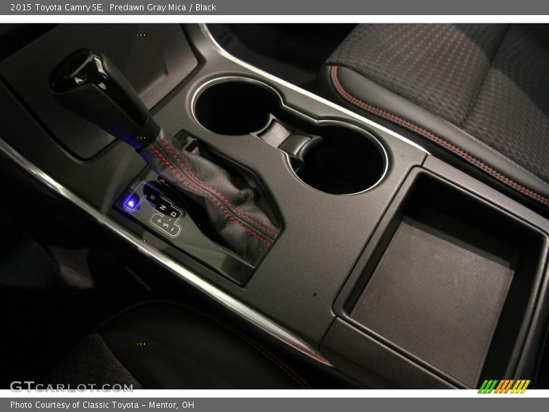 Predawn Gray Mica / Black 2015 Toyota Camry SE