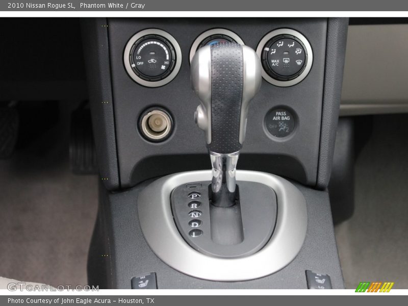 Phantom White / Gray 2010 Nissan Rogue SL