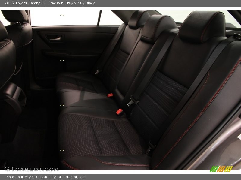 Predawn Gray Mica / Black 2015 Toyota Camry SE