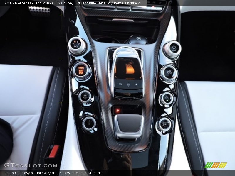Controls of 2016 AMG GT S Coupe
