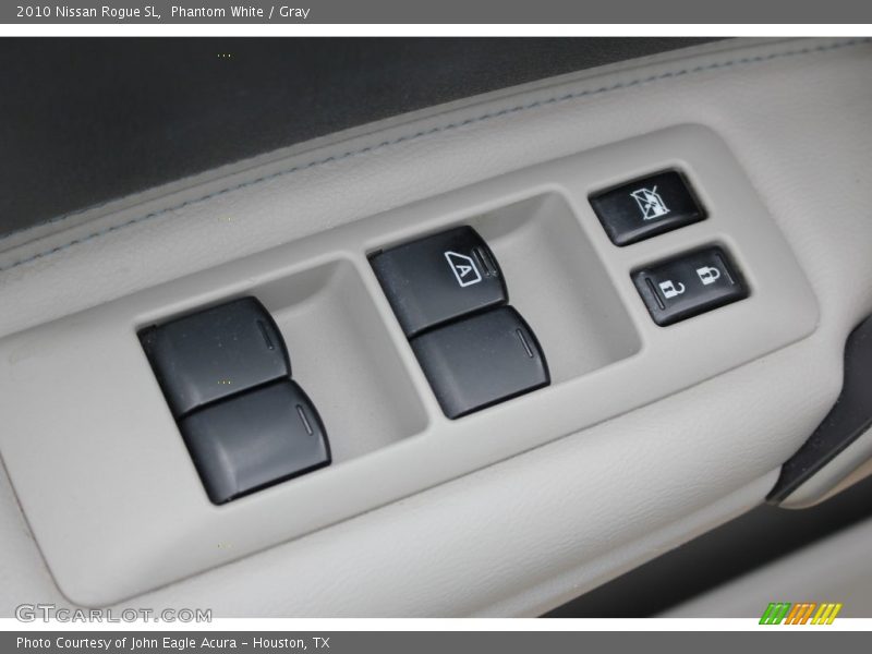 Phantom White / Gray 2010 Nissan Rogue SL