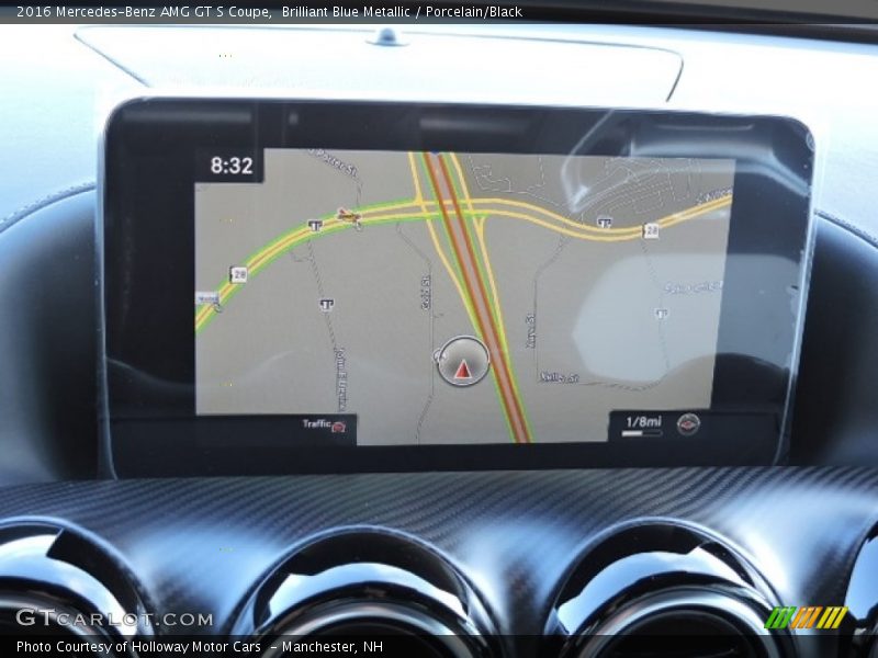 Navigation of 2016 AMG GT S Coupe