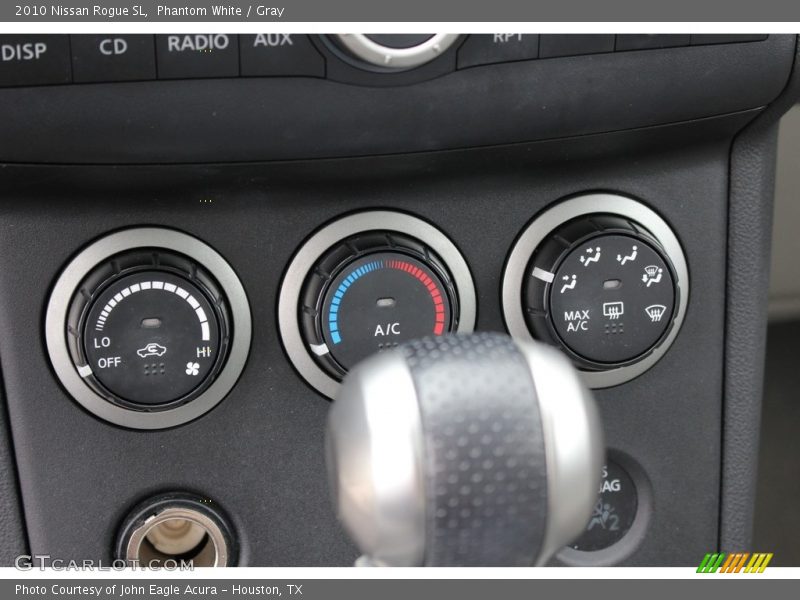 Phantom White / Gray 2010 Nissan Rogue SL