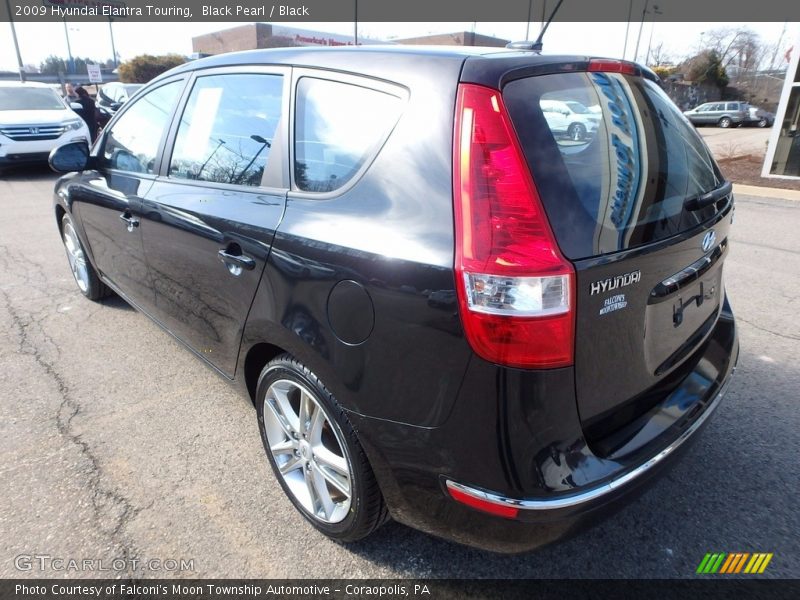 Black Pearl / Black 2009 Hyundai Elantra Touring
