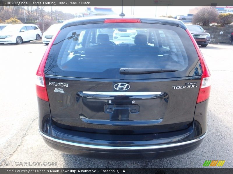 Black Pearl / Black 2009 Hyundai Elantra Touring