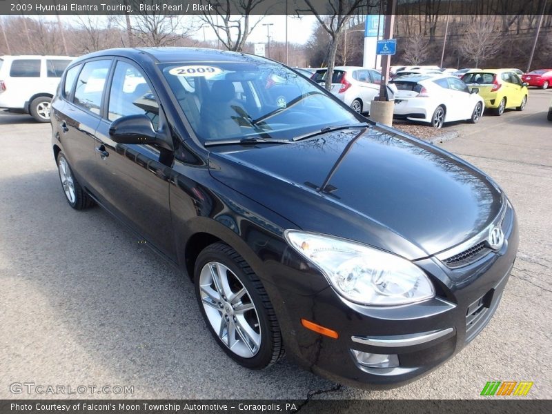 Black Pearl / Black 2009 Hyundai Elantra Touring