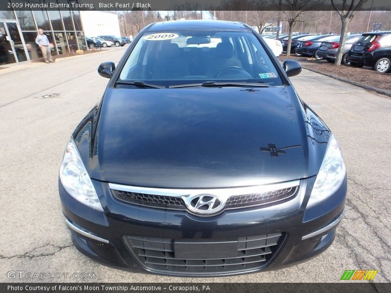 Black Pearl / Black 2009 Hyundai Elantra Touring