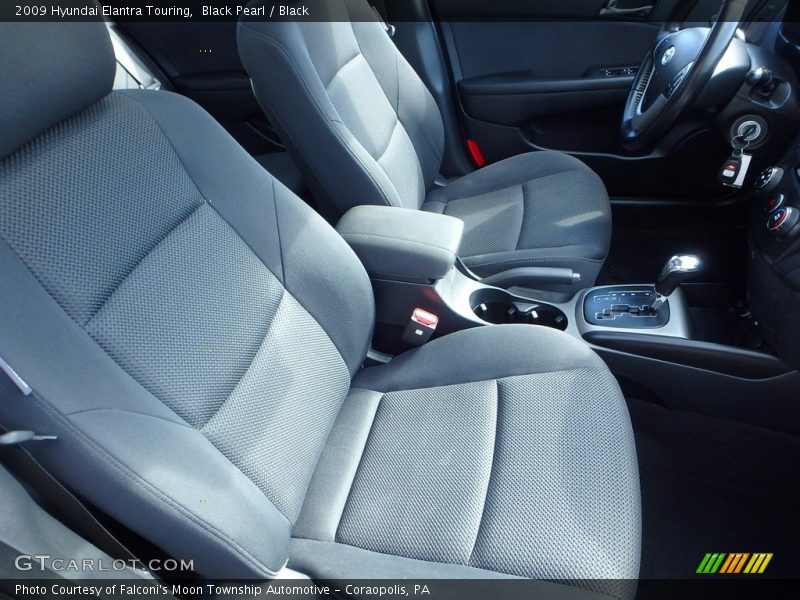 Black Pearl / Black 2009 Hyundai Elantra Touring