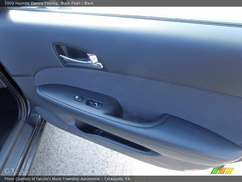 Black Pearl / Black 2009 Hyundai Elantra Touring