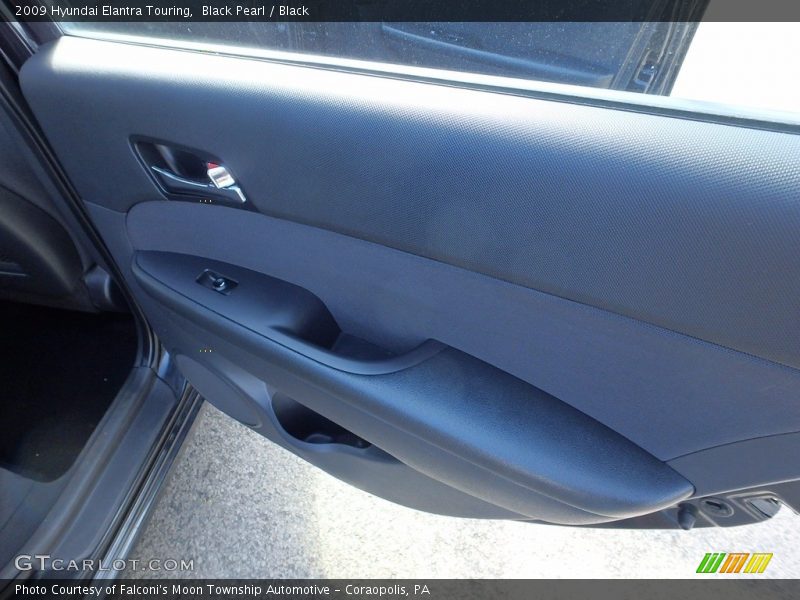 Black Pearl / Black 2009 Hyundai Elantra Touring