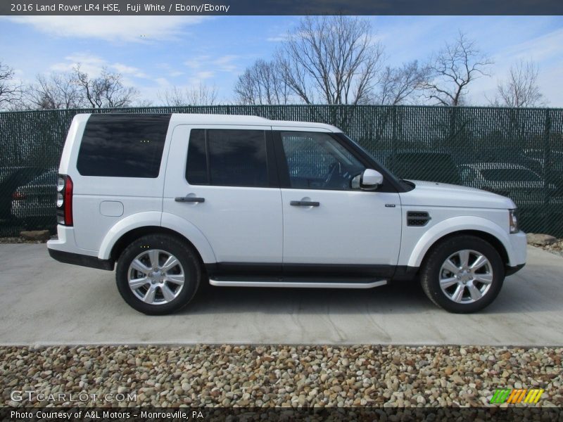 Fuji White / Ebony/Ebony 2016 Land Rover LR4 HSE