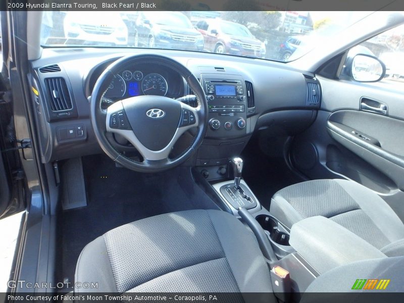 Black Pearl / Black 2009 Hyundai Elantra Touring