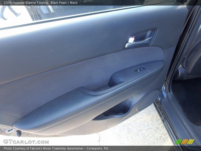 Black Pearl / Black 2009 Hyundai Elantra Touring