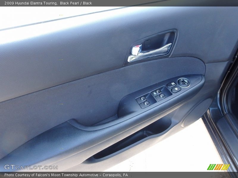 Black Pearl / Black 2009 Hyundai Elantra Touring