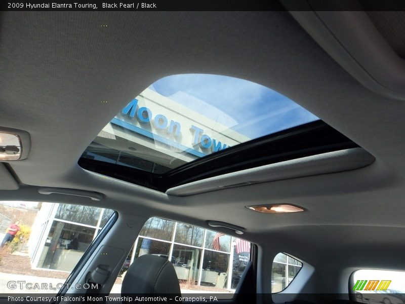 Black Pearl / Black 2009 Hyundai Elantra Touring