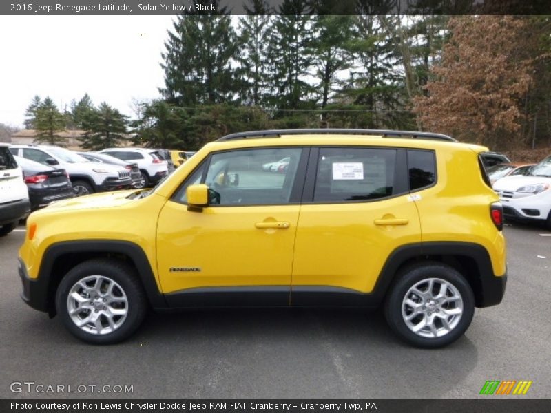  2016 Renegade Latitude Solar Yellow