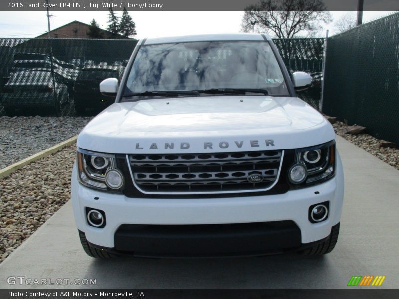 Fuji White / Ebony/Ebony 2016 Land Rover LR4 HSE