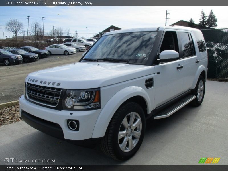 Fuji White / Ebony/Ebony 2016 Land Rover LR4 HSE