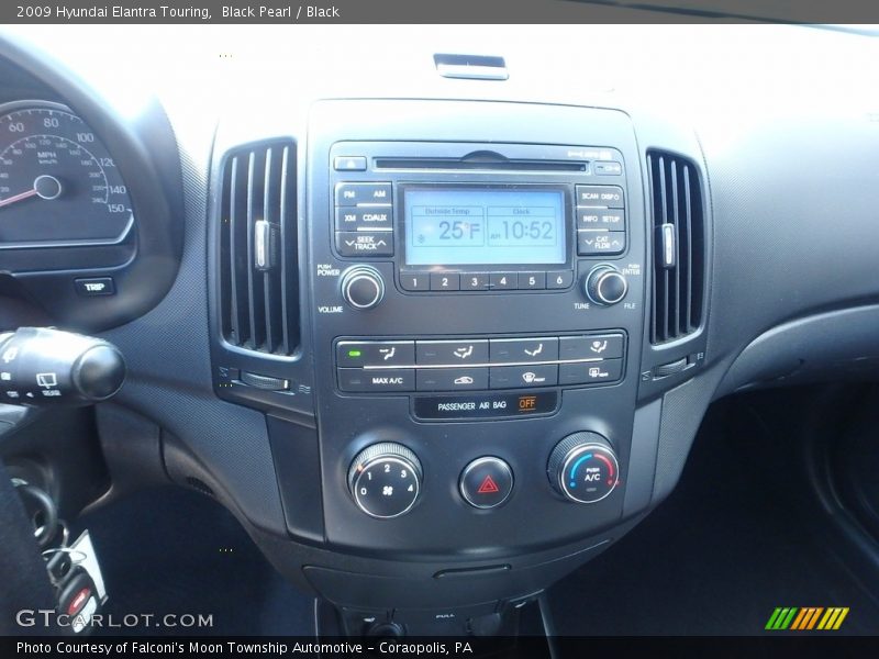 Black Pearl / Black 2009 Hyundai Elantra Touring