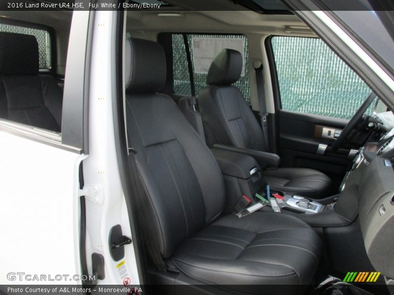 Fuji White / Ebony/Ebony 2016 Land Rover LR4 HSE