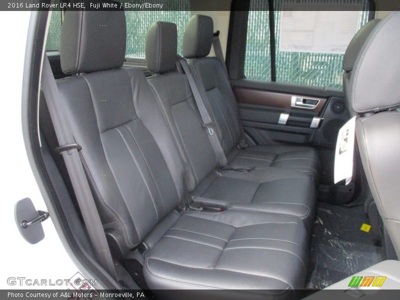 Fuji White / Ebony/Ebony 2016 Land Rover LR4 HSE