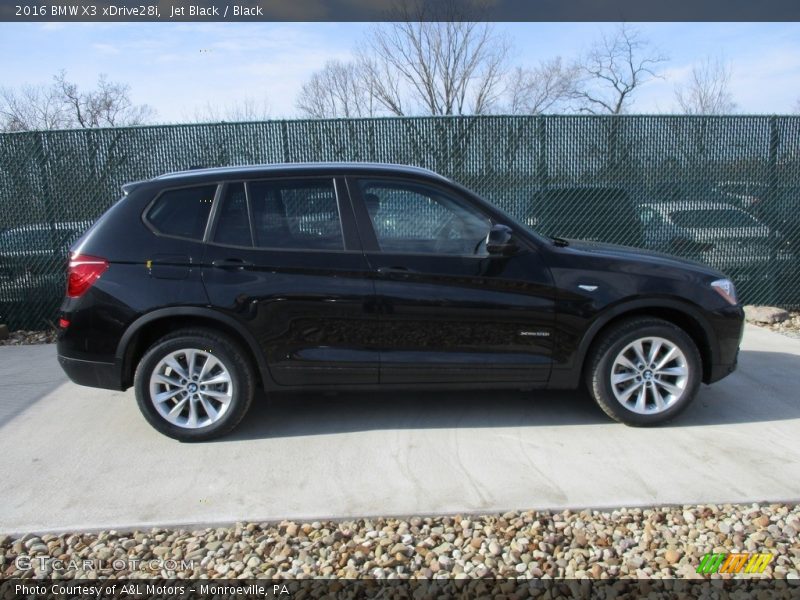 Jet Black / Black 2016 BMW X3 xDrive28i