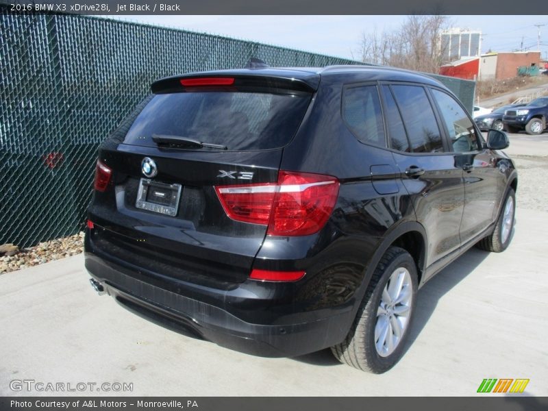 Jet Black / Black 2016 BMW X3 xDrive28i