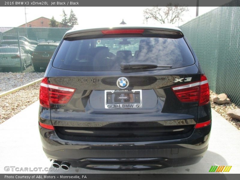 Jet Black / Black 2016 BMW X3 xDrive28i