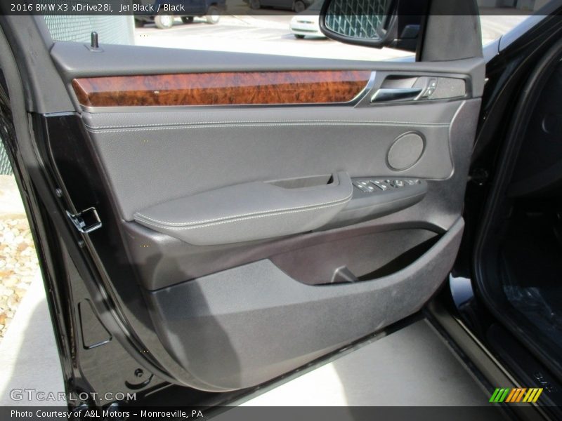 Jet Black / Black 2016 BMW X3 xDrive28i
