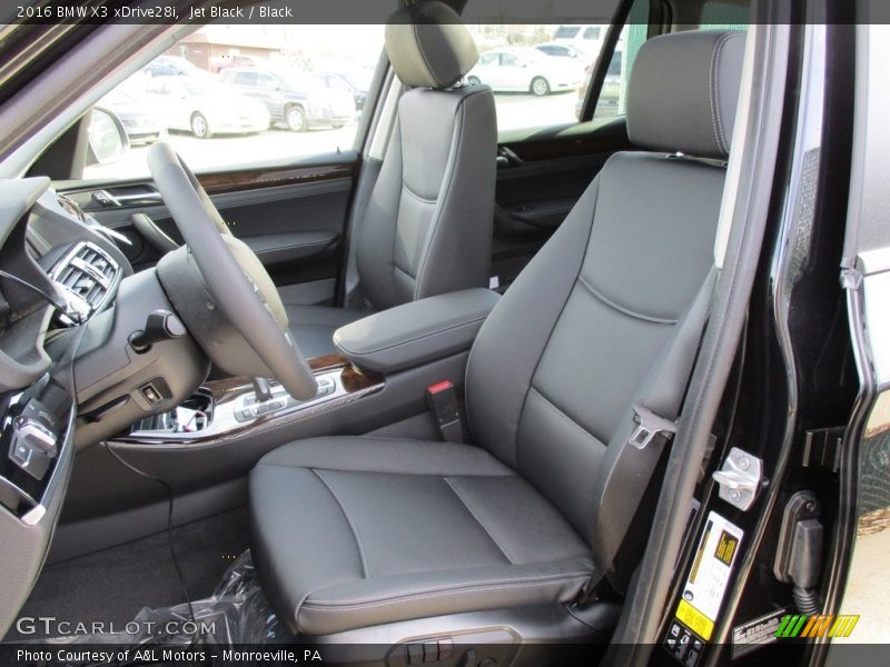 Jet Black / Black 2016 BMW X3 xDrive28i