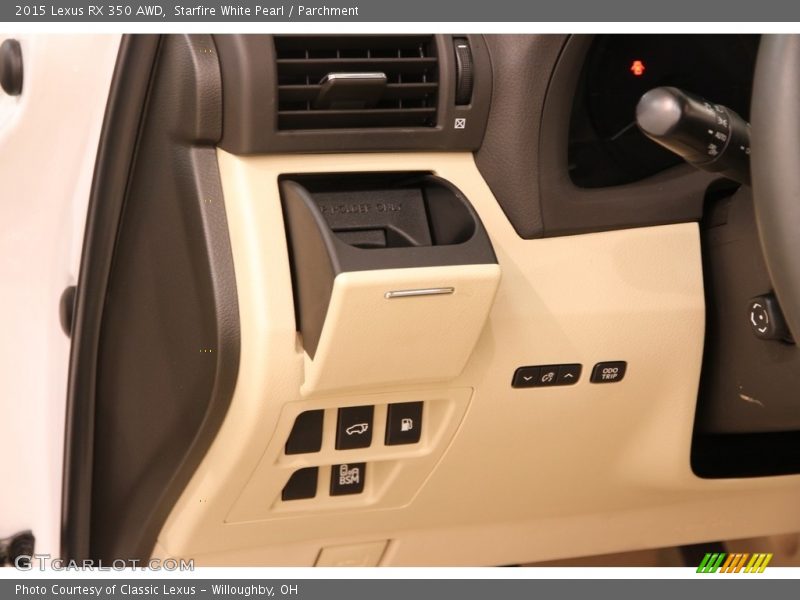 Starfire White Pearl / Parchment 2015 Lexus RX 350 AWD