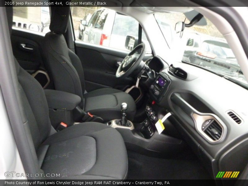 Glacier Metallic / Black 2016 Jeep Renegade Sport 4x4