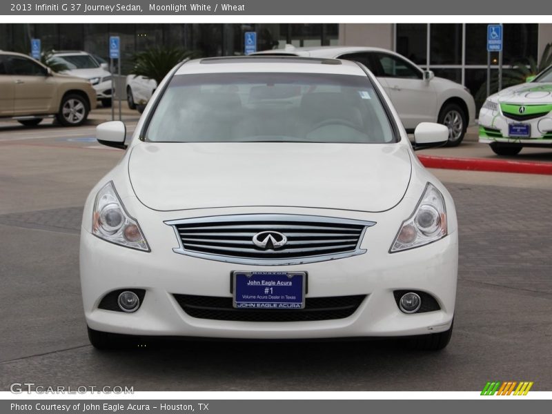 Moonlight White / Wheat 2013 Infiniti G 37 Journey Sedan
