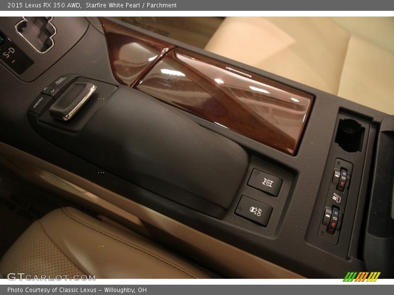 Starfire White Pearl / Parchment 2015 Lexus RX 350 AWD