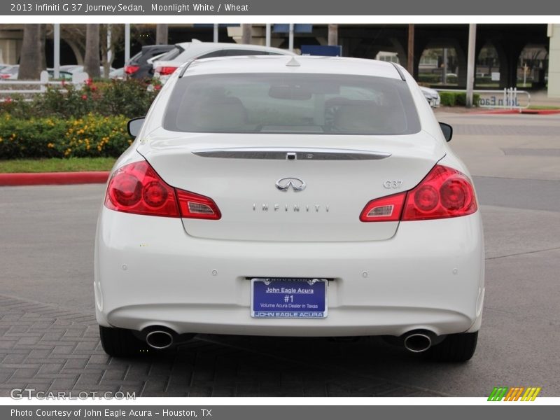 Moonlight White / Wheat 2013 Infiniti G 37 Journey Sedan